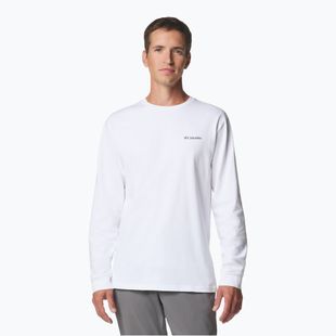 Longsleeve męski Columbia Explorers Canyon white/branded blanket