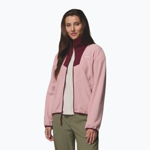Bluza damska Columbia Sequoia Grove Full Zip eraser pink/rich wine