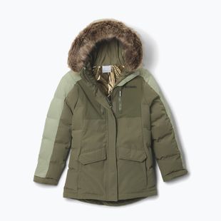 Kurtka ocieplana dziecięca Columbia Girl's Marquam Peak Fusion II stone green/safari