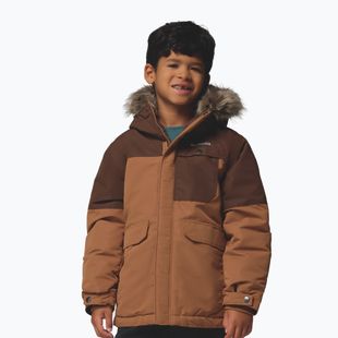Kurtka ocieplana dziecięca Columbia Nordic Strider II camel brown/tobacco