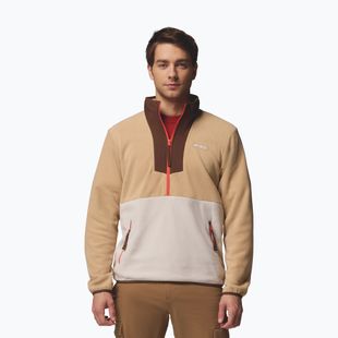 Bluza męska Columbia Sequoia Grove Half Zip Fleece canoe/dark stone/tobacco