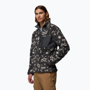 Bluza polarowa męska Columbia Winter Pass Reversible shark/peaked tomal