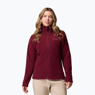 Bluza polarowa damska Columbia Fast Trek II rich wine