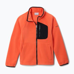 Bluza polarowa dziecięca Columbia Fast Trek IV Fleece Full Zip zing/black