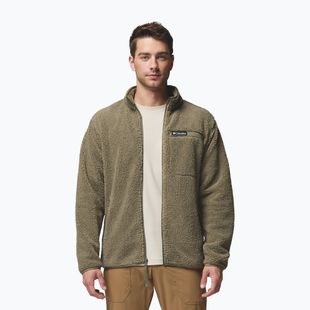 Bluza męska Columbia Rugged Ridge High Pile Full Zip stone green