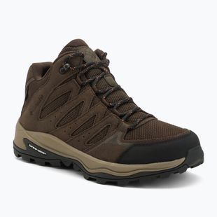 Buty trekkingowe męskie Columbia Redmond IV Mid Wp cordovan/tangy orange