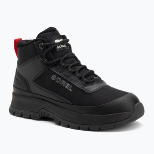 Buty męskie Sorel Outing Nw Sneaker Mid Wp black/black