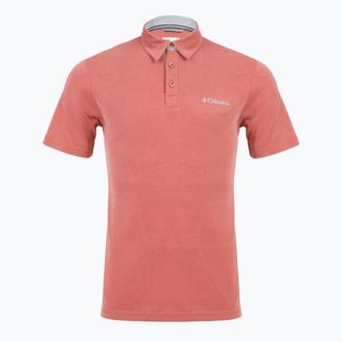 Koszulka męska Columbia Nelson Point Polo washed red