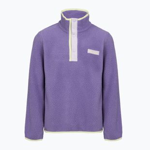 Bluza polarowa dziecięca Columbia Halvetia II Half Snap Fleece stormwatch/lavender pearl