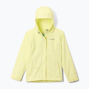 Kurtka przeciwdeszczowa dziecięca  Columbia Arcadia II Jacket citron haze