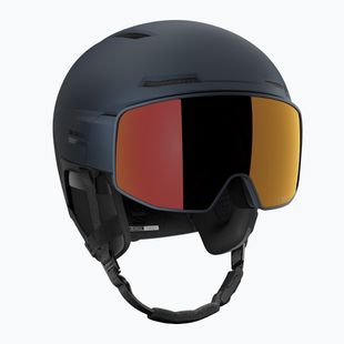 Kask narciarski Salomon Driver Prime Sigma Plus dress blue/sigma poppy red/sigma ice blue