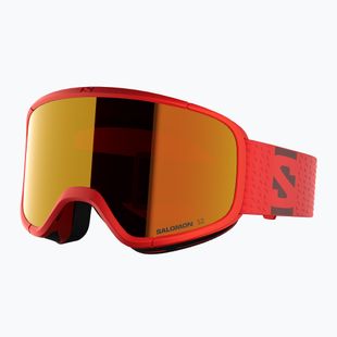 Gogle narciarskie Salomon Aksium 2.0 cherry tomato/ml mid red