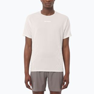 Koszulka do biegania męska Salomon Sense Aero GFX whisper white