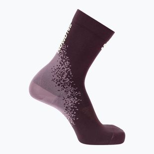 Skarpety Salomon Gravel Crew butterfly/dusky orchid/huckleberry