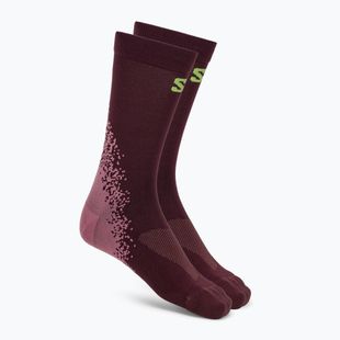Skarpety Salomon Gravel Crew butterfly/dusky orchid/huckleberry