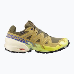 Buty do biegania męskie Salomon Speedcross 6 GTX grape leaf/aspargus green