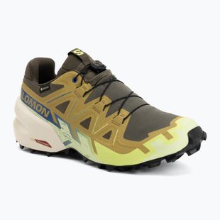 Buty do biegania męskie Salomon Speedcross 6 GTX grape leaf/aspargus green