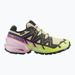 Buty do biegania damskie Salomon Speedcross 6 GTX bog/dawn pink