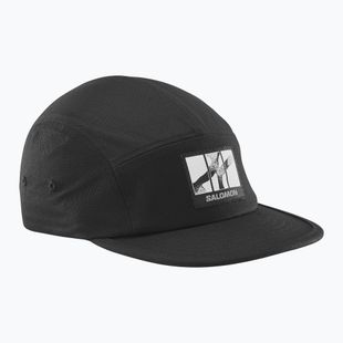 Czapka z daszkiem Salomon Wild Rays 5 Panel deep black