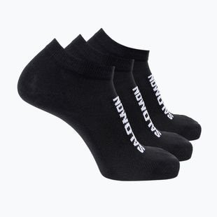 Skarpety Salomon Everyday Lite Low 3 pary black/black/black