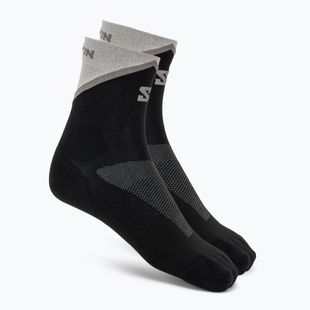 Skarpety Salomon Pulse Ankle black/gull gray/silver cloud
