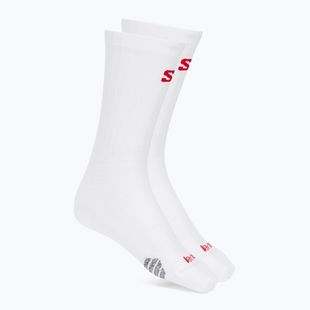 Skarpety Salomon S/Lab Phantasm Crew 3 white/fiery red
