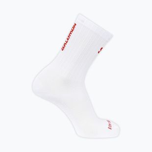 Skarpety Salomon S/Lab Phantasm Crew 3 white/fiery red