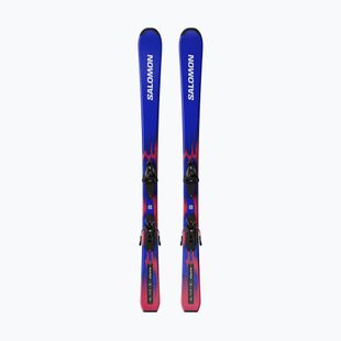 Narty zjazdowe dziecięce Salomon Equipe Jr M + wiązania L6 GW race blue/equipe red