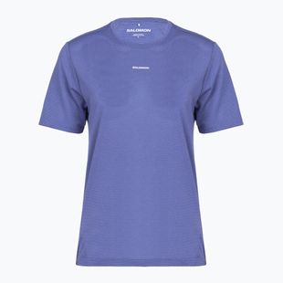 Koszulka do biegania damska Salomon Shakeout Core marlin