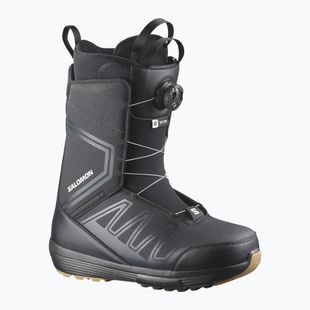 Buty snowboardowe męskie Salomon Faction Boa black/black/black