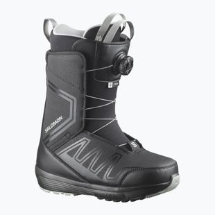Buty snowboardowe damskie Salomon Pearl Boa W black/black/wrought iron