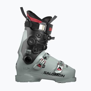 Buty narciarskie męskie Salomon S/Pro Supra Boa 130 wrought iron/black/samba met.