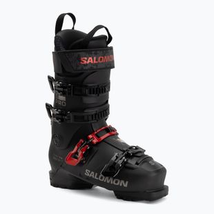 Buty narciarskie męskie Salomon S/PRO Supra 110 black/samba met/beluga met