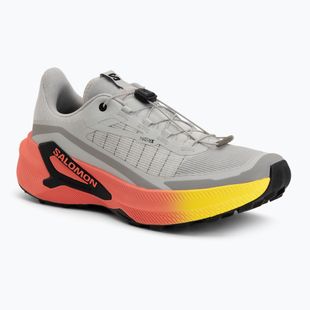 Buty do biegania męskie Salomon Genesis 2 gray violet/safety yellow