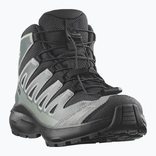 Buty turystyczne dziecięce Salomon XA PRO MID Waterproof black/sedona sage