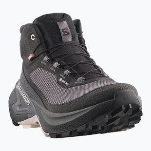 Buty turystyczne damskie Salomon Genesis Mid GTX black/dawn pink