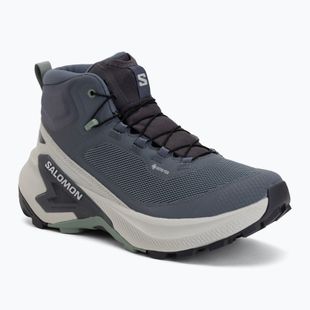 Buty turystyczne damskie Salomon Genesis Mid GTX grisaille/green milieu