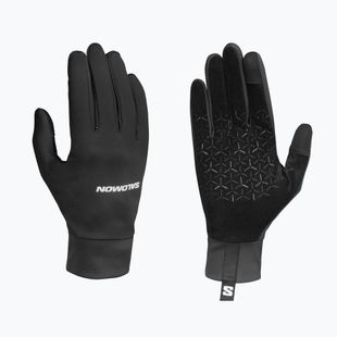 Rękawiczki do biegania Salomon Tech Softshell deep black