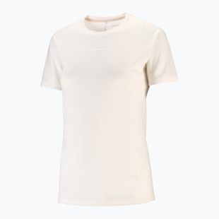 Koszulka do biegania damska Salomon Sense Aero GFX Tee SS whisper white/raind day/bright white