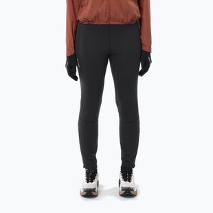 Legginsy do biegania damskie Salomon Sense Softshell Tights deep black