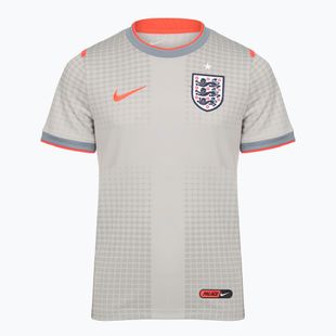 Koszulka piłkarska dziecięca Nike Anglia Pre-Match pewter grey/bright crimson