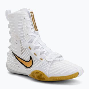 Buty bokserskie Nike HyperKo 3 white/metallic gold