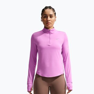 Bluza do biegania damska Nike Swift Dri-FIT UV 1/4-Zip light magenta