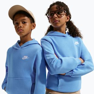 Bluza dziecięca Nike Sportswear Club Fleece university blue/white