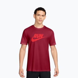 Koszulka męska Nike Dri-Fit Running team crimson/light crimson