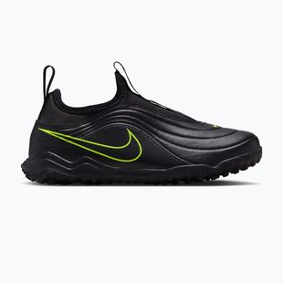 Buty piłkarskie dziecięce Nike Tiempo Maestro Flex Jr TF PS black/volt/black