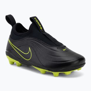Buty piłkarskie dziecięce Nike Tiempo Maestro Flex Jr FG/MG PS black/volt/black