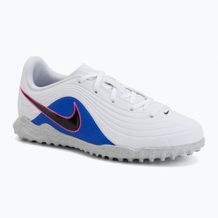 Buty piłkarskie dziecięce Nike Tiempo Maestro Club Jr TF white/racer blue/pink blast/black