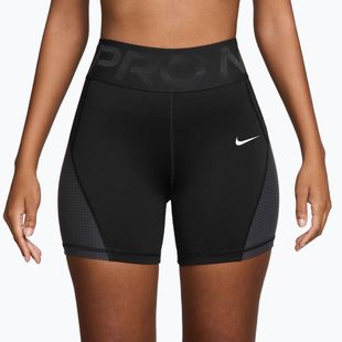 Spodenki damskie Nike Pro Sculpt High Waisted 5" Biker black/anthracite/white