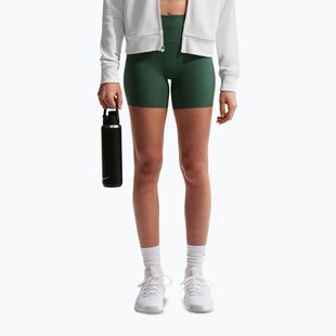 Spodenki damskie Nike Zenvy High Waisted Biker 5" fir/white